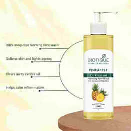 Biotique Bio Pineapple Oil Control Foaming Face Wash 200 ml